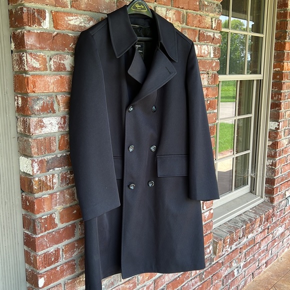 London Fog Black "Limited Edition" overcoat Size 40 - Picture 4 of 10